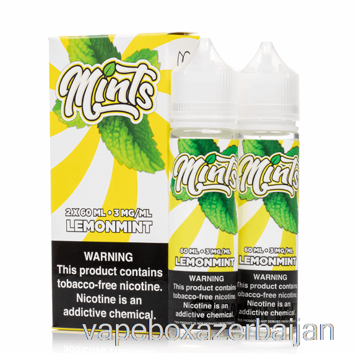 Vape Azerbaijan Lemonmint - Mints Vape Co - 120mL 0mg